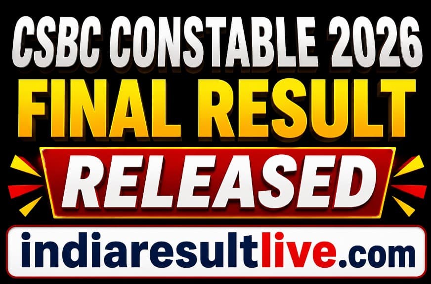 Bihar Police Constable Final Result 2026 Out