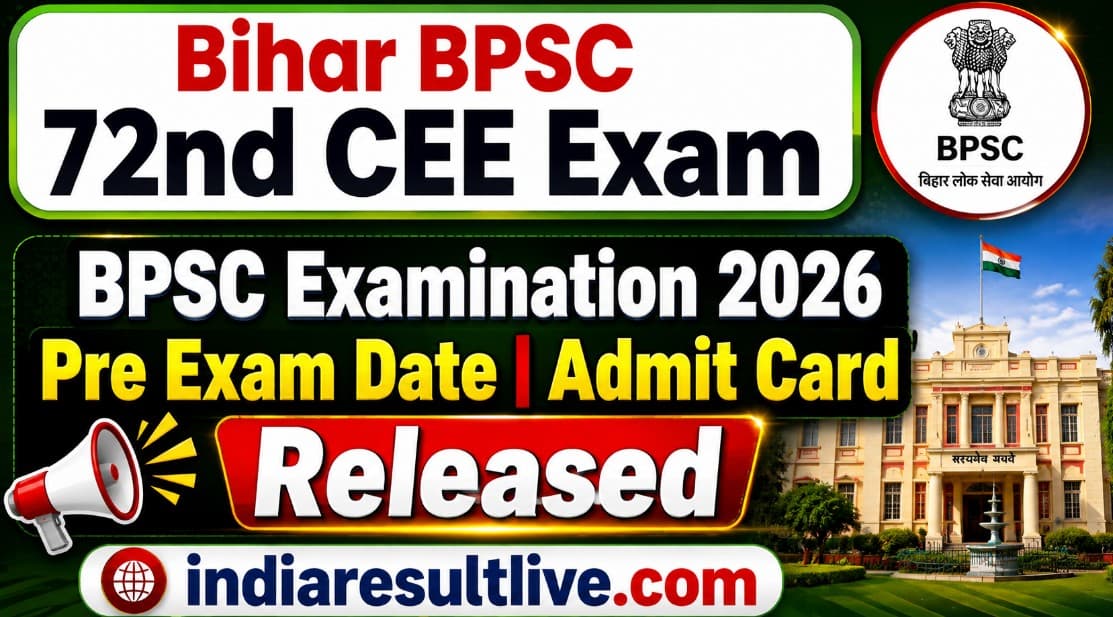 BPSC 72nd Pre Recruitment 2026
