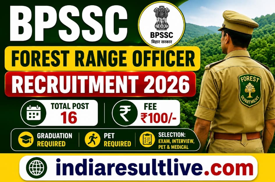 BPSSC Forest Range Officer Recruitment 2026