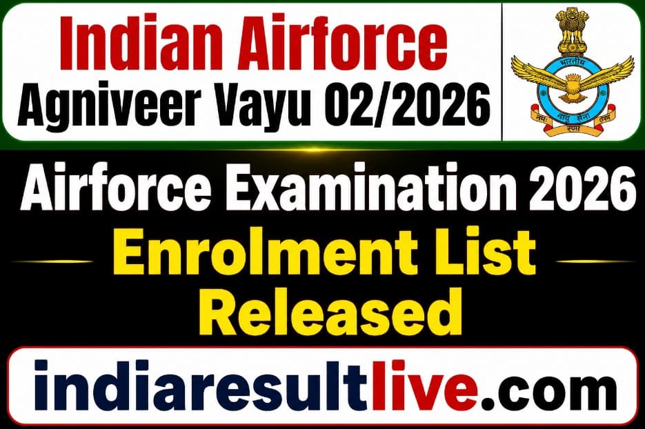 Indian Airforce Agniveer Vayu 02-2026
