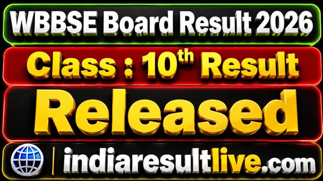 WBBSE Board Class 10th Result 2026 Out